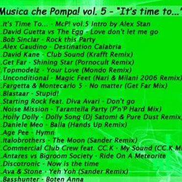 Musica che Pompa! Vol.5 by Alex Stan - album cover