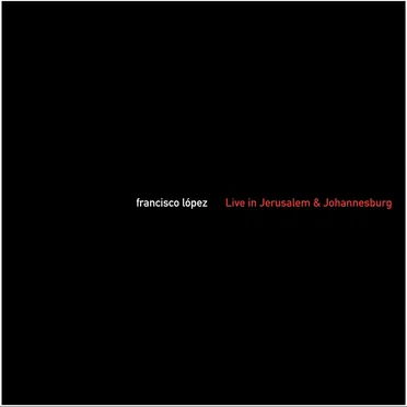 Live in Jerusalem & Johannesburg