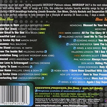 iWorsh!p 24:7 by Various Artists - album cover