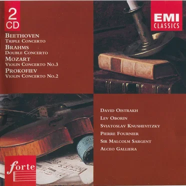 Beethoven: Triple Concerto / Brahms: Double Concerto / Mozart: Violin Concerto no. 3 / Prokofiev: Violin Concerto no. 2
