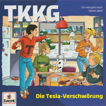TKKG 230: Die Tesla‐Verschwörung by Stefan Wolf - album cover