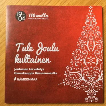 Tule joulu kultainen