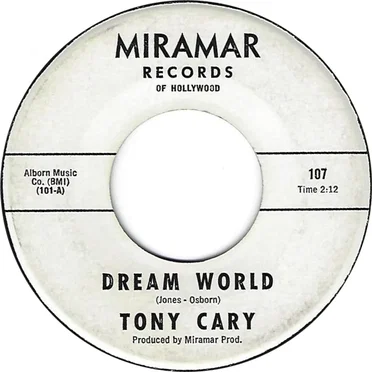 Dream World by Tony Cary - album cover