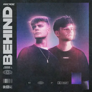 Behind