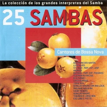 25 Sambas - Cantores de Bossa Nova by Various Artists - album cover