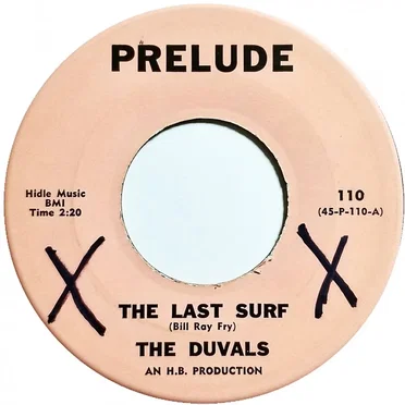 The Last Surf / Ferny Roast by The Duvals - album cover