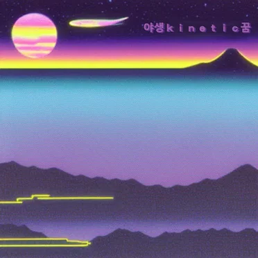 cool clear night by 야생kinetic꿈 - album cover