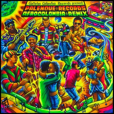 Palenque Records AfroColombia Remix, Vol. 2 by Various Artists - album cover