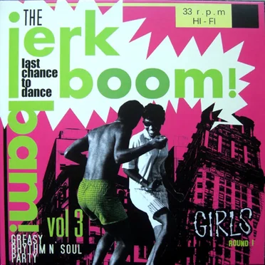 The Jerk Boom! Bam! Volume 3 by Various Artists - album cover
