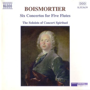 Six Concertos for Five Flutes, Op. 15 (The Soloists of Concert Spirituel)