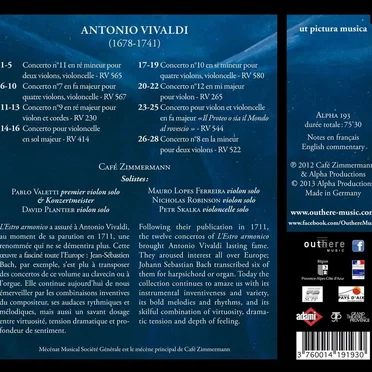 Estro Armonico - Libro Secondo