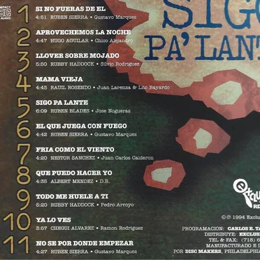 De la salsa lo mejor, vol 2: Sigo pa lante by Various Artists - album cover