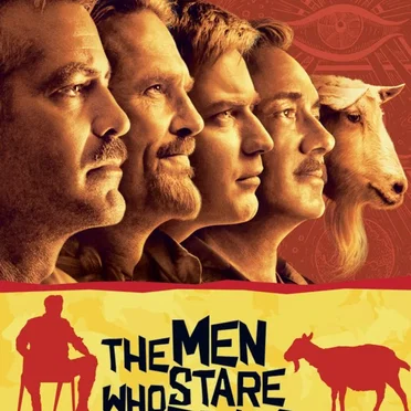 The Men Who Stare at Goats by Jon Ronson - album cover
