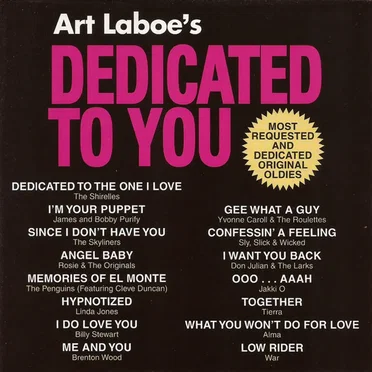 Art Laboe’s Dedicated to You, Vol. 12 by Various Artists - album cover