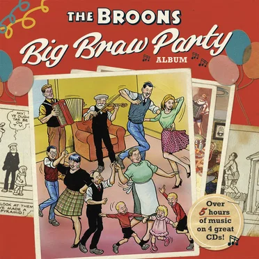 The Broons Big Braw Party Album by Various Artists - album cover