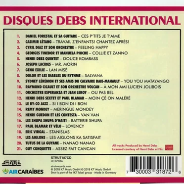 Disques Debs International, Vol. 1 by Various Artists - album cover