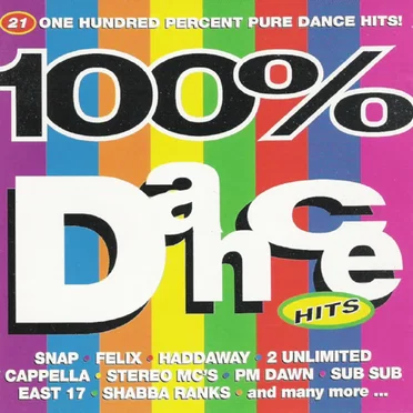 100% Dance Hits by Various Artists - album cover