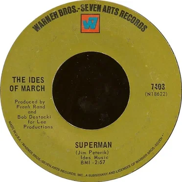 Superman / Home by The Ides of March - album cover