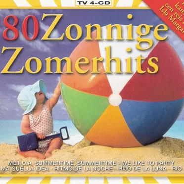 80 zonnige zomerhits by Various Artists - album cover