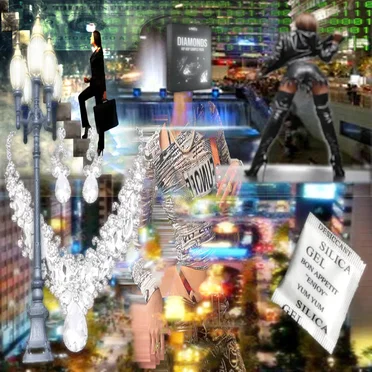 LIVIN' IT UP IN THE CITY. (WHAT A NICE VIEW.) by SHOPPER - album cover