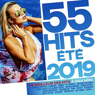 55 Hits Été 2019 by Various Artists - album cover