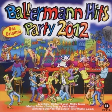 Ballermann Hits Party 2012 by Various Artists - album cover