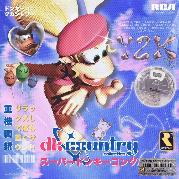 ‧₊˚✧[Y2K]✧˚₊‧💿˙✧˖° Donkey Kong Country Collection ♡⋆｡˚🍌
