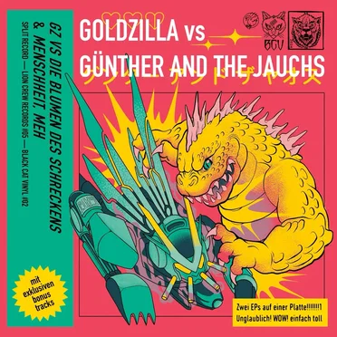Goldzilla vs Günther and the Jauchs