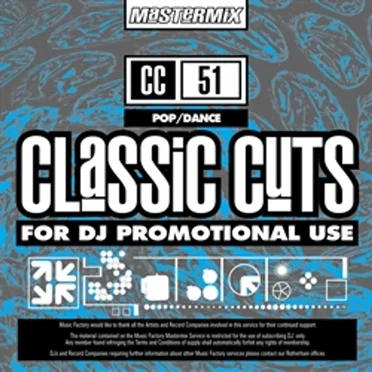 Mastermix Classic Cuts 51: Pop/Dance by Various Artists - album cover