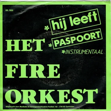 Hij leeft by Fire Orkest - album cover