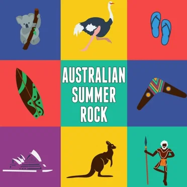 Australian Summer Rock by Various Artists - album cover