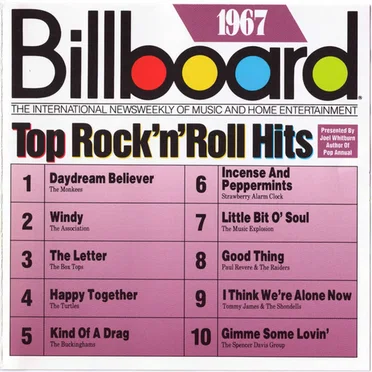 Billboard Top Rock & Roll Hits: 1967 by Various Artists - album cover