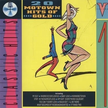 Motown Hits of Gold, Volume 1 by Various Artists - album cover
