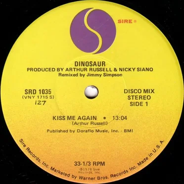 Kiss Me Again by Dinosaur - album cover