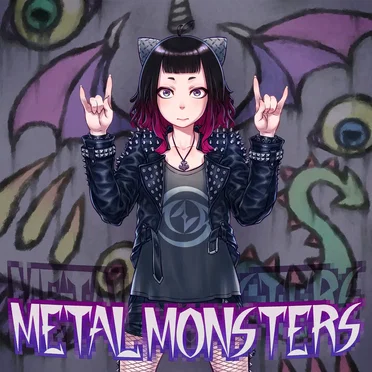 Metal Monsters by Kieran Zane Roberts - album cover