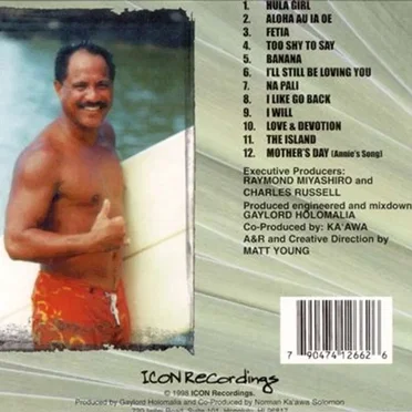 I Like Go Back by Norman “Ka’awa” Solomon - album cover