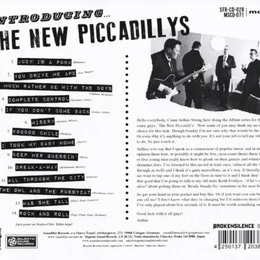 Introducing The New Piccadillys