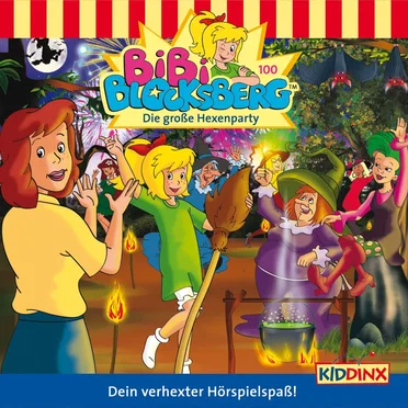 Bibi Blocksberg, Folge 100: Die große Hexenparty by Bibi Blocksberg - album cover
