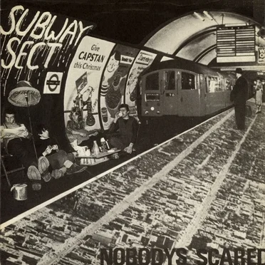 Nobody's Scared by Subway Sect - album cover