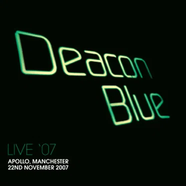 Live ’07: 2007‐11‐22: Apollo, Manchester, UK