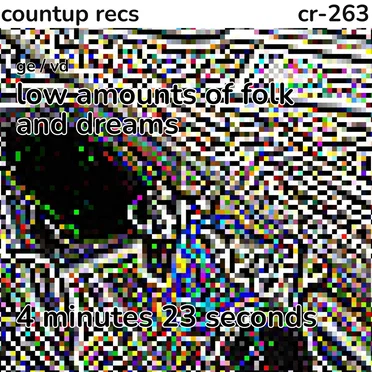 low amounts of folk and dreams