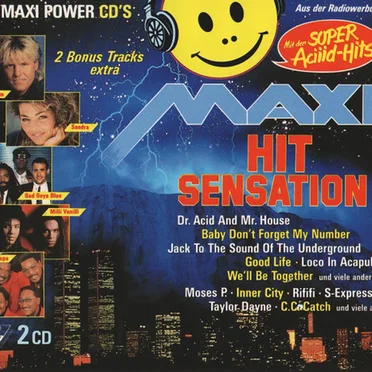 Maxi Hit Sensation by Various Artists - album cover