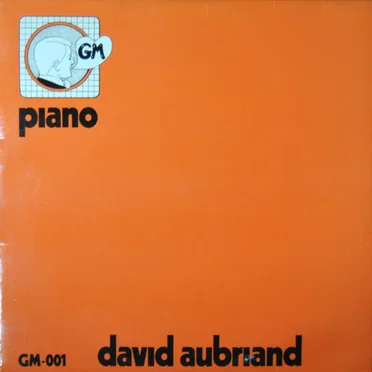 Piano by David Aubriand - album cover