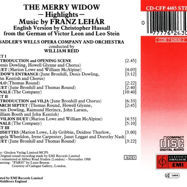 The Merry Widow (Highlights)