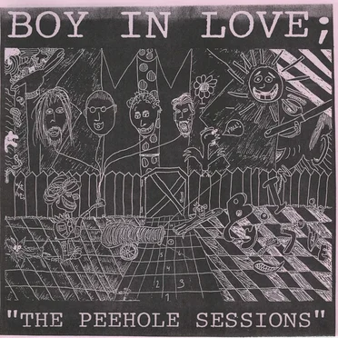 The Peehole Sessions by Boy in Love; - album cover