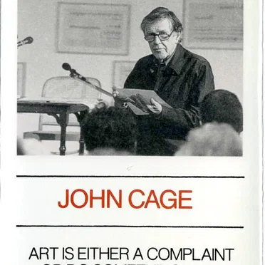 Art Is Either a Complaint or Do Something Else by John Cage - album cover