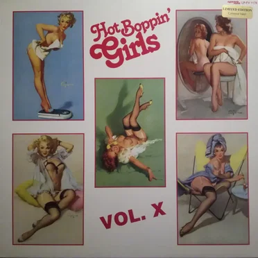 Hot Boppin’ Girls, Vol. X by Various Artists - album cover