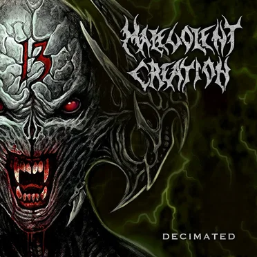 Decimated by Malevolent Creation - album cover