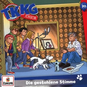 TKKG junior 20: Die gestohlene Stimme by Katja Welbat - album cover