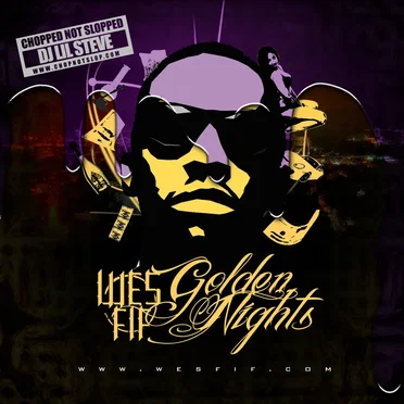 Golden Nights (Chopped & Screwed) by Wes Fif - album cover